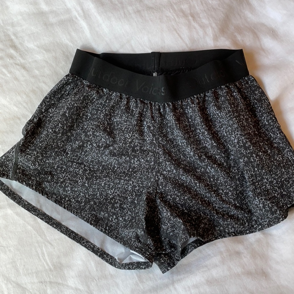 Outdoor Voices free run shorts